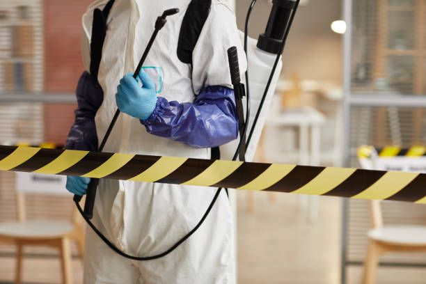Professional Blood Cleanup technician working in Seymour, MO